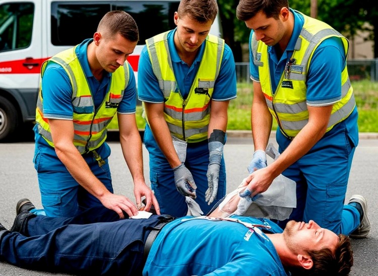 Проведение обучения оказанию первой помощи пострадавшим дистанционно